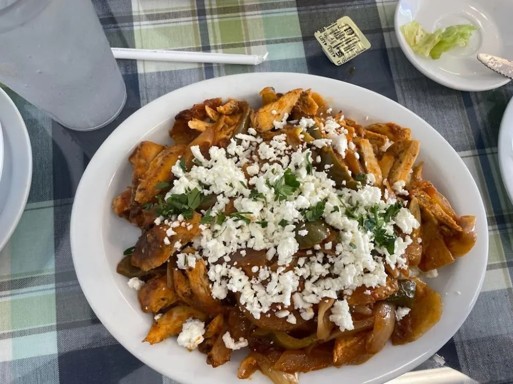 Greek Fries with Feta